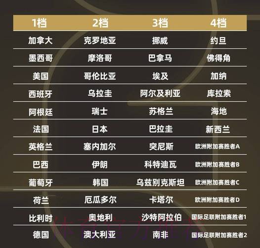 世界杯强队排名详细